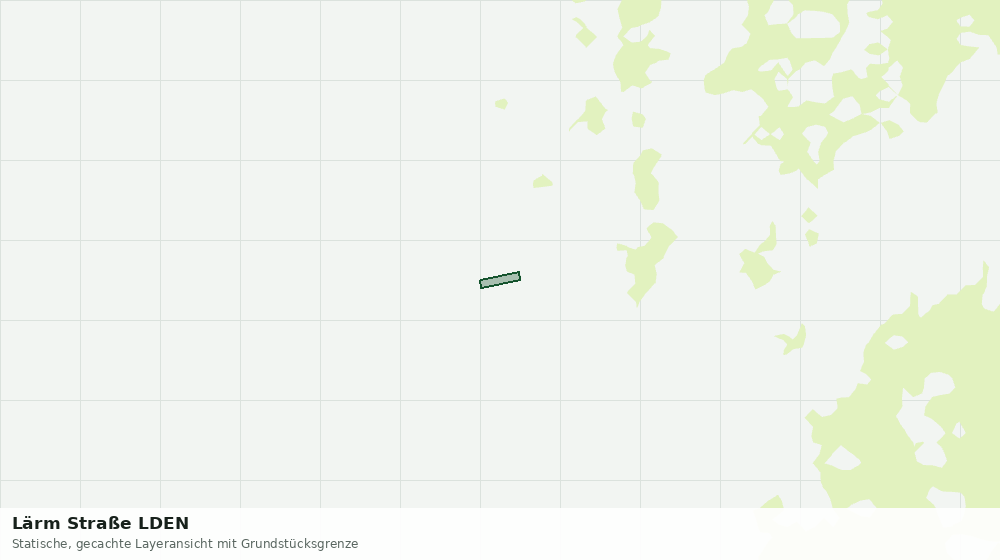 Statische Kartenansicht: Lärm Straße LDEN