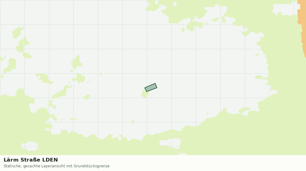 Statische Kartenansicht: Lärm Straße LDEN