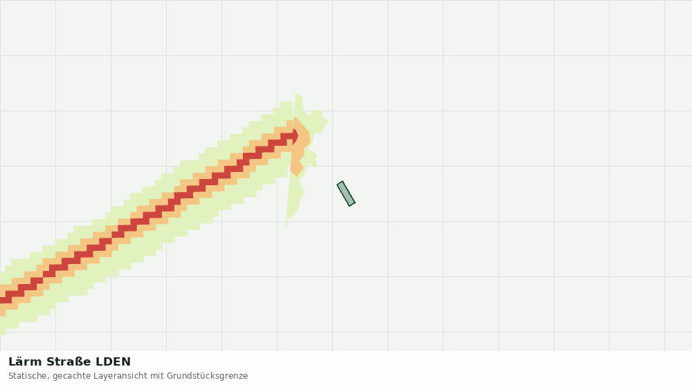 Statische Kartenansicht: Lärm Straße LDEN