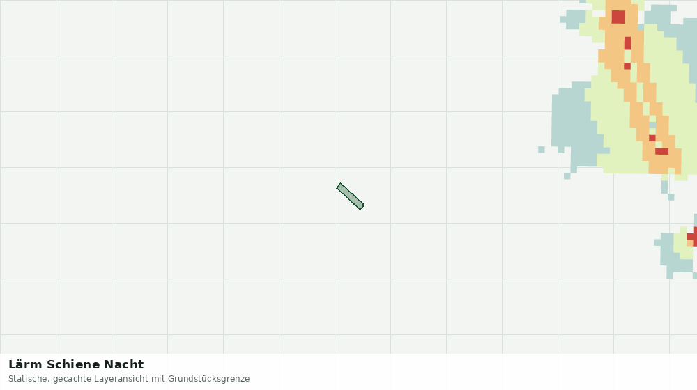 Statische Kartenansicht: Lärm Schiene Nacht