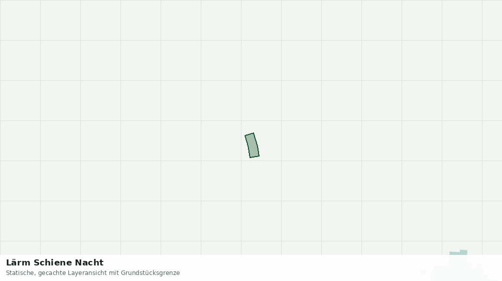 Statische Kartenansicht: Lärm Schiene Nacht