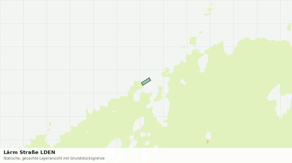 Statische Kartenansicht: Lärm Straße LDEN
