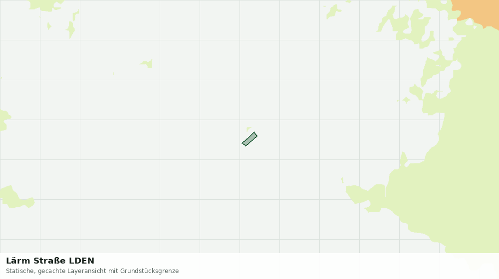 Statische Kartenansicht: Lärm Straße LDEN
