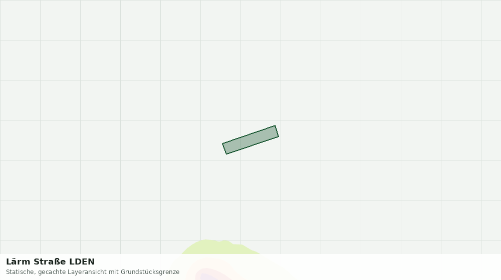 Statische Kartenansicht: Lärm Straße LDEN