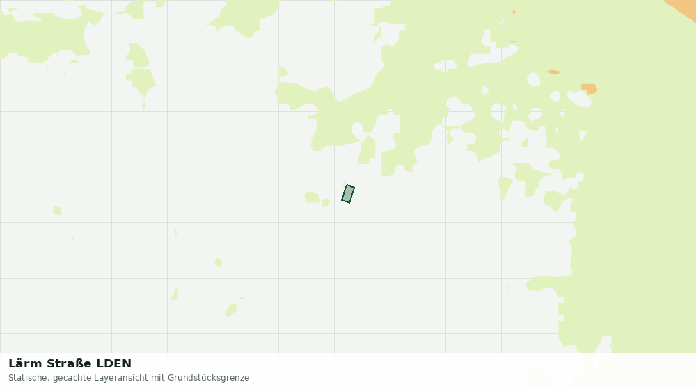 Statische Kartenansicht: Lärm Straße LDEN