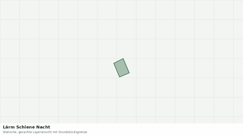 Statische Kartenansicht: Lärm Schiene Nacht