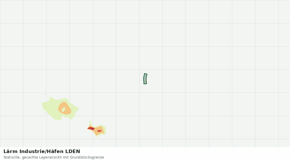 Statische Kartenansicht: Lärm Industrie/Häfen LDEN