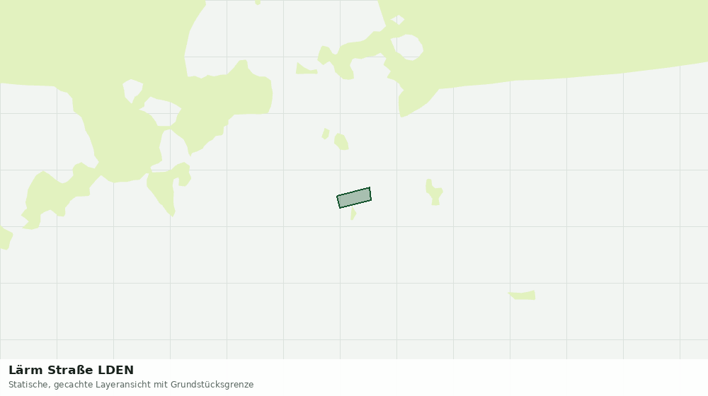 Statische Kartenansicht: Lärm Straße LDEN