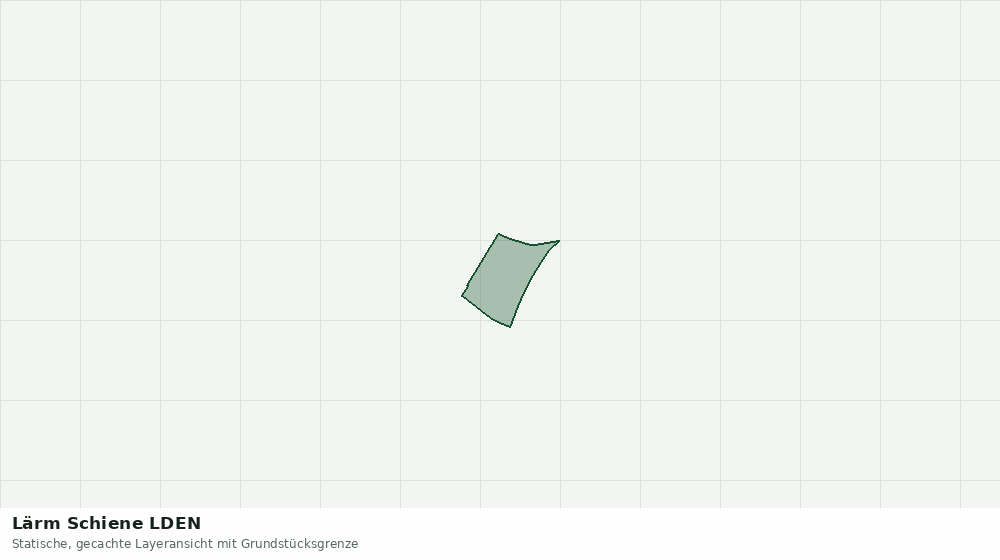 Statische Kartenansicht: Lärm Schiene LDEN