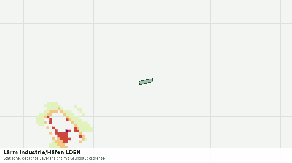 Statische Kartenansicht: Lärm Industrie/Häfen LDEN
