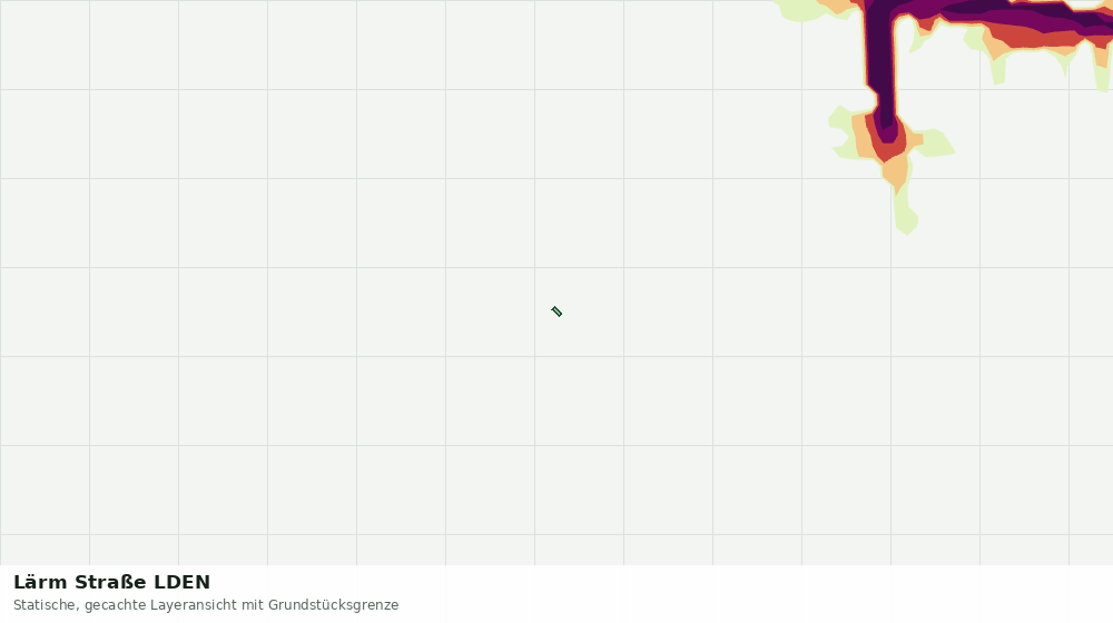 Statische Kartenansicht: Lärm Straße LDEN