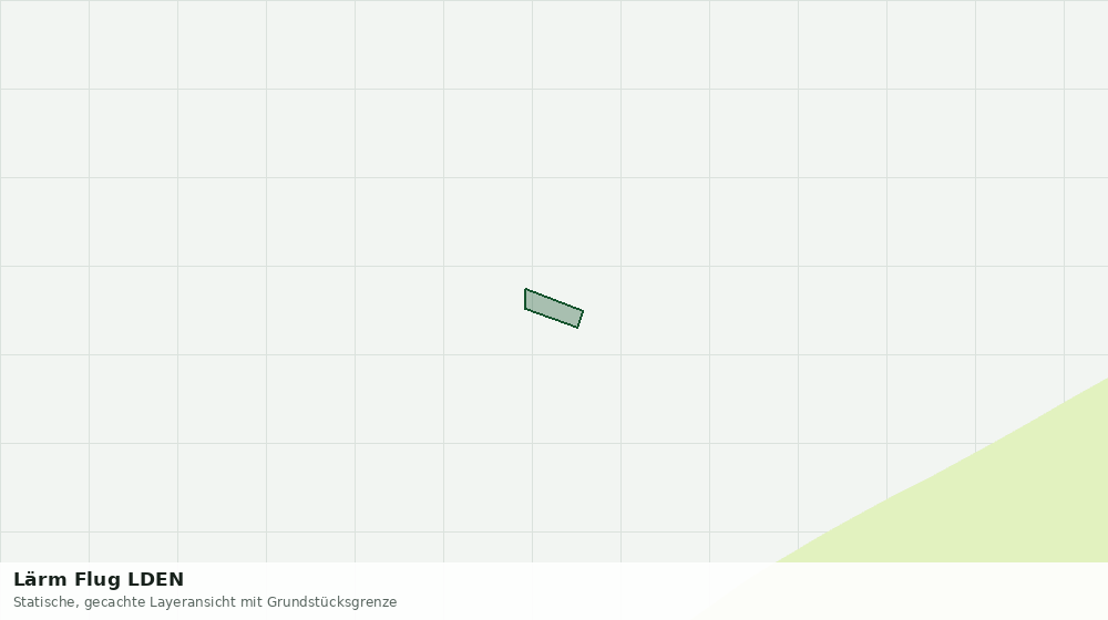 Statische Kartenansicht: Lärm Flug LDEN