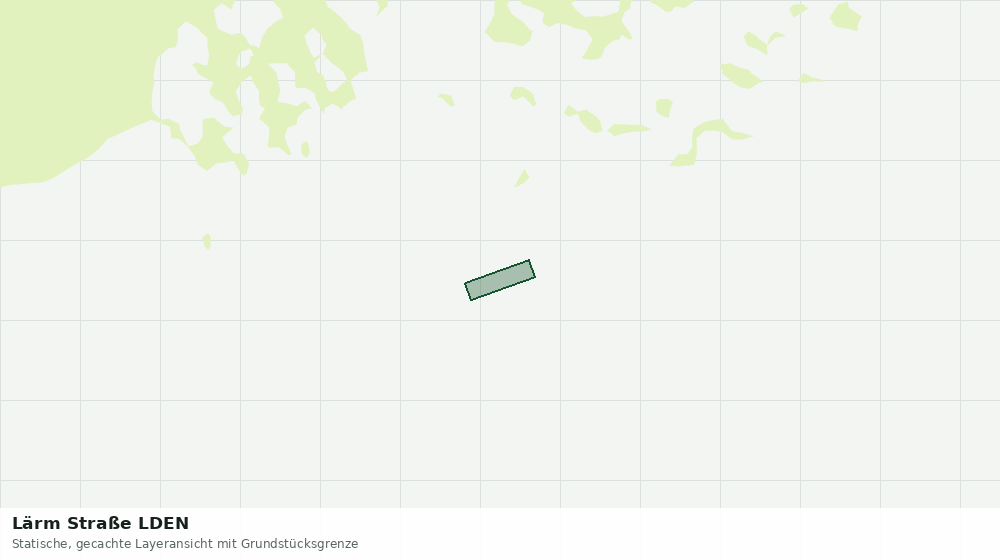 Statische Kartenansicht: Lärm Straße LDEN