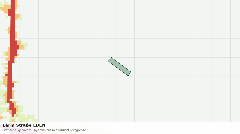 Statische Kartenansicht: Lärm Straße LDEN