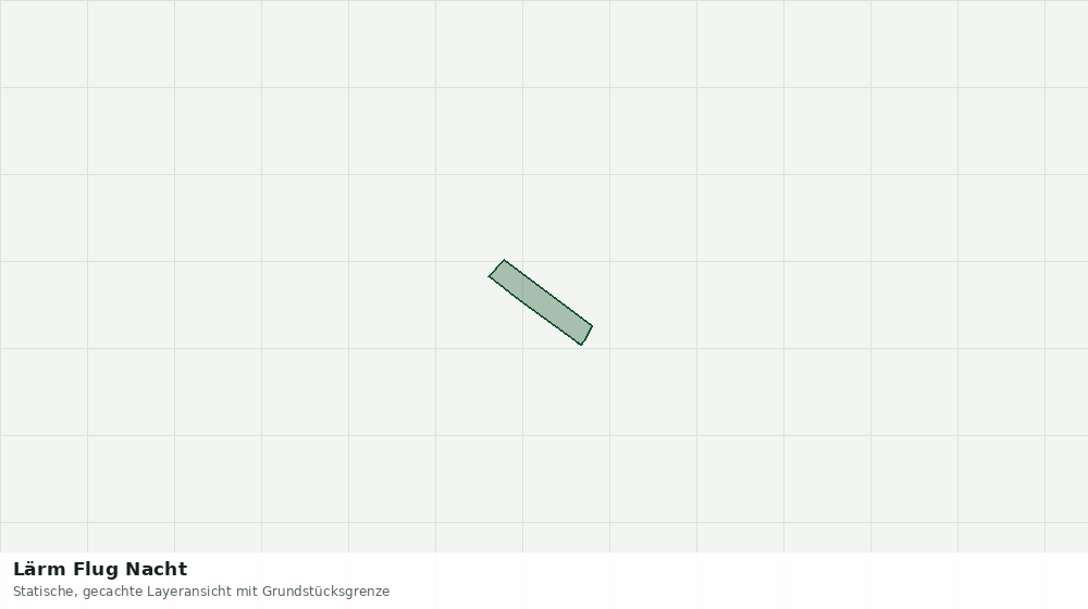 Statische Kartenansicht: Lärm Flug Nacht
