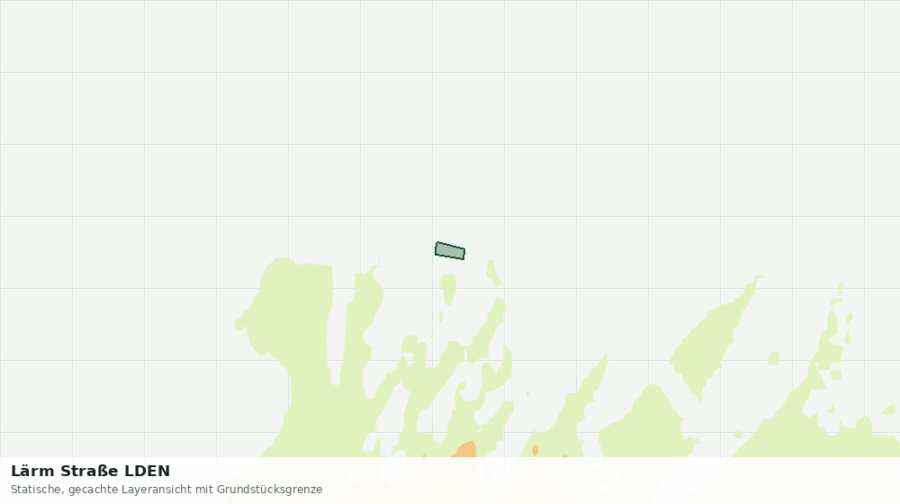 Statische Kartenansicht: Lärm Straße LDEN