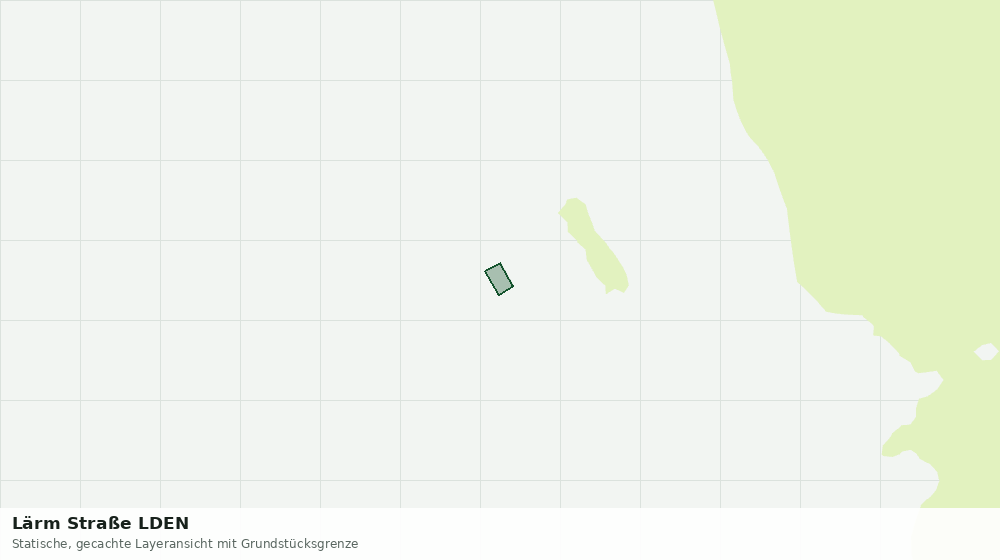 Statische Kartenansicht: Lärm Straße LDEN