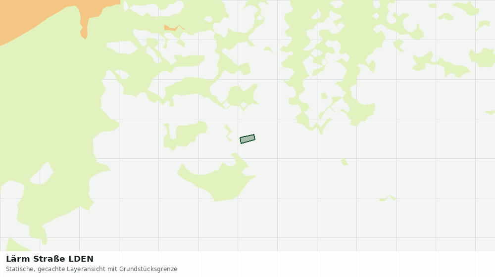 Statische Kartenansicht: Lärm Straße LDEN