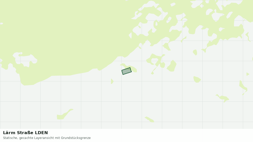 Statische Kartenansicht: Lärm Straße LDEN