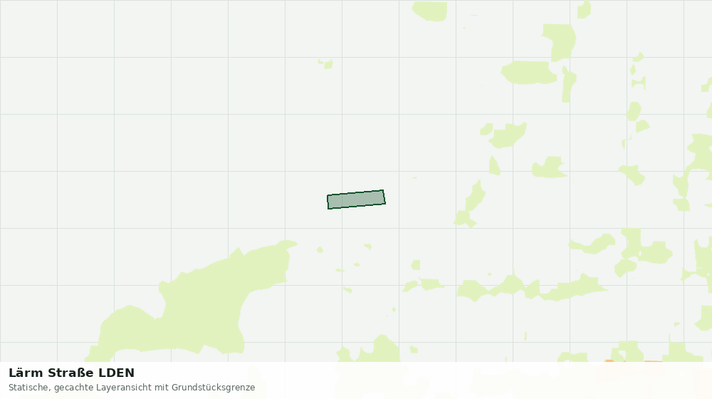 Statische Kartenansicht: Lärm Straße LDEN