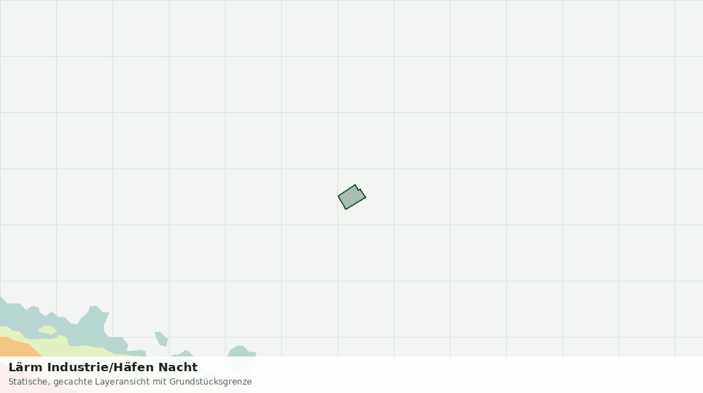 Statische Kartenansicht: Lärm Industrie/Häfen Nacht