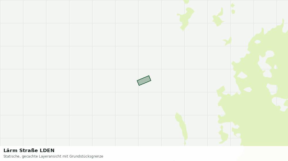 Statische Kartenansicht: Lärm Straße LDEN