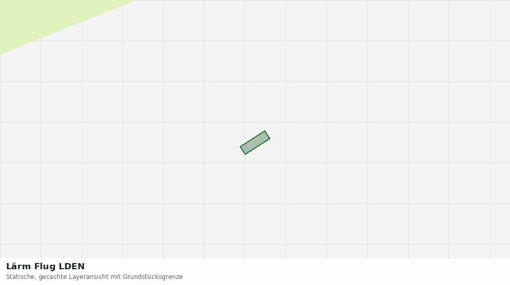 Statische Kartenansicht: Lärm Flug LDEN