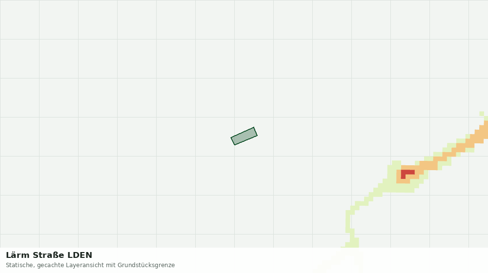 Statische Kartenansicht: Lärm Straße LDEN