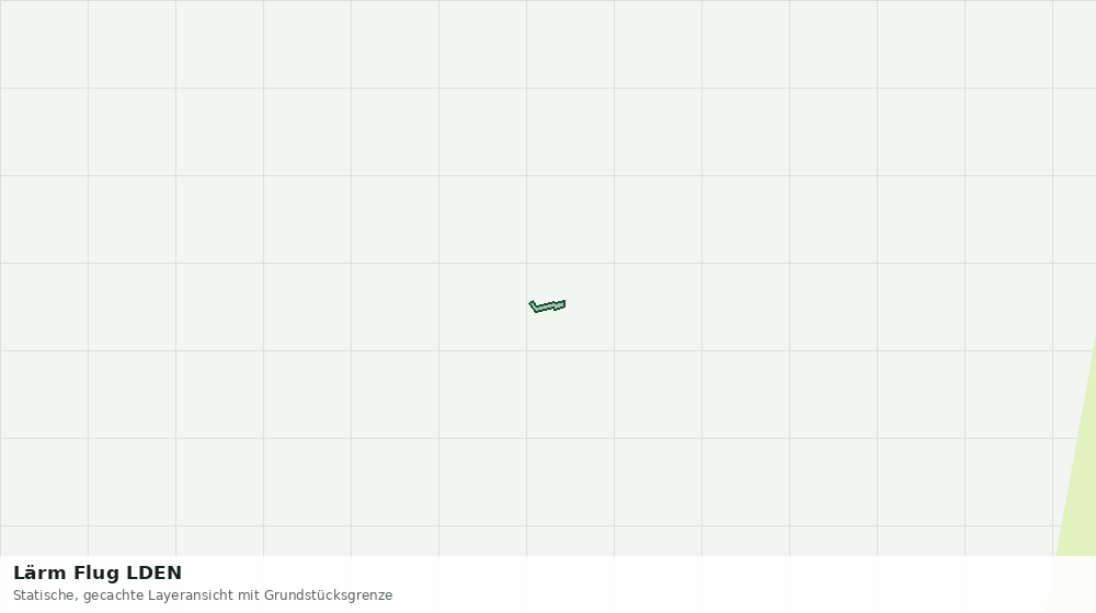 Statische Kartenansicht: Lärm Flug LDEN