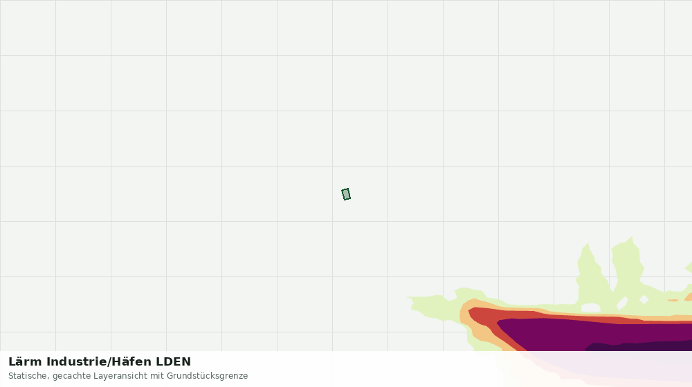 Statische Kartenansicht: Lärm Industrie/Häfen LDEN