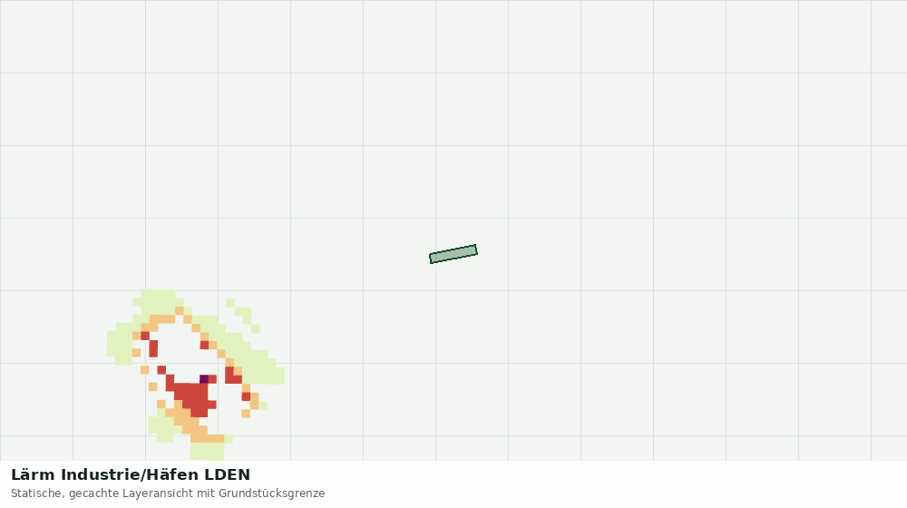 Statische Kartenansicht: Lärm Industrie/Häfen LDEN