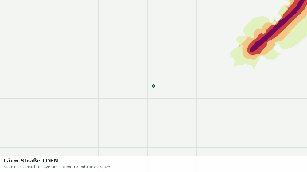 Statische Kartenansicht: Lärm Straße LDEN
