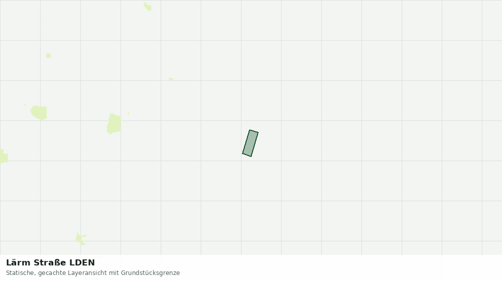 Statische Kartenansicht: Lärm Straße LDEN