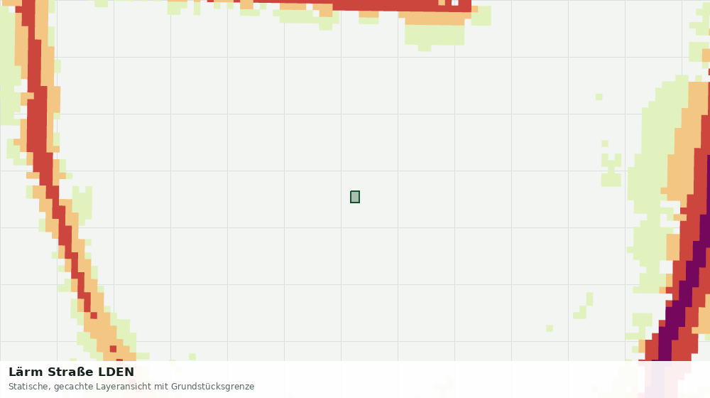 Statische Kartenansicht: Lärm Straße LDEN