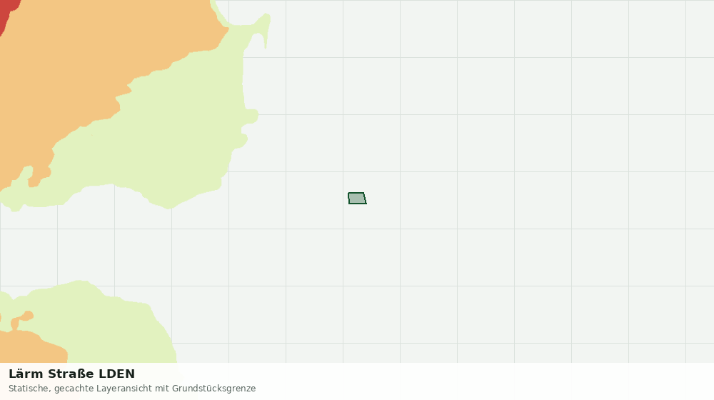 Statische Kartenansicht: Lärm Straße LDEN