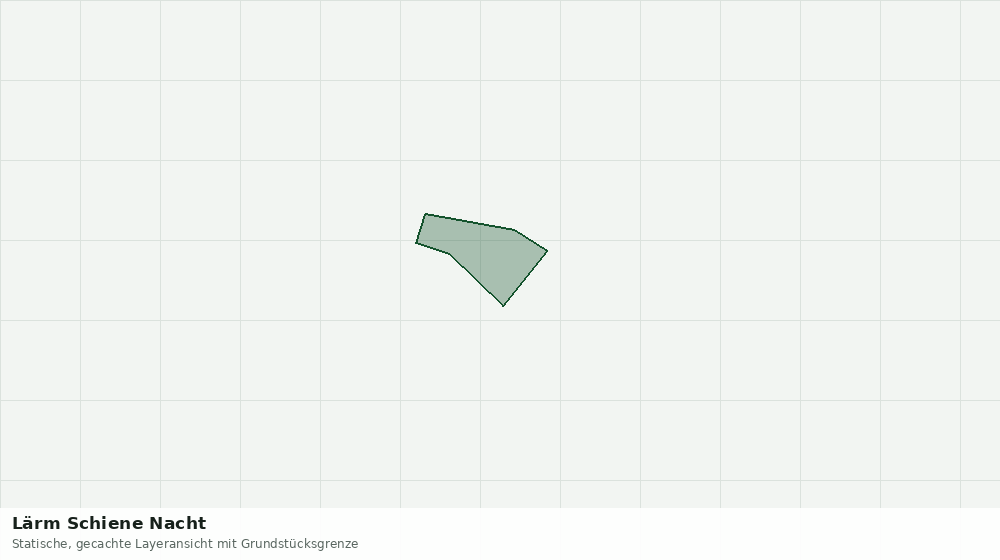 Statische Kartenansicht: Lärm Schiene Nacht