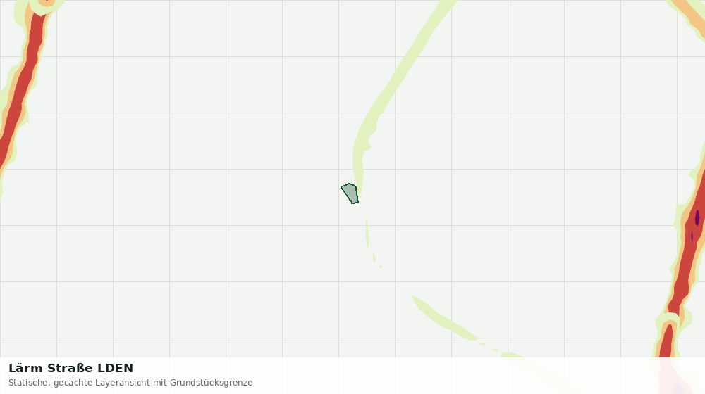 Statische Kartenansicht: Lärm Straße LDEN