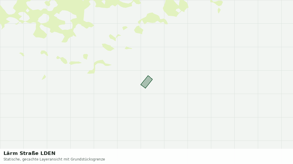 Statische Kartenansicht: Lärm Straße LDEN