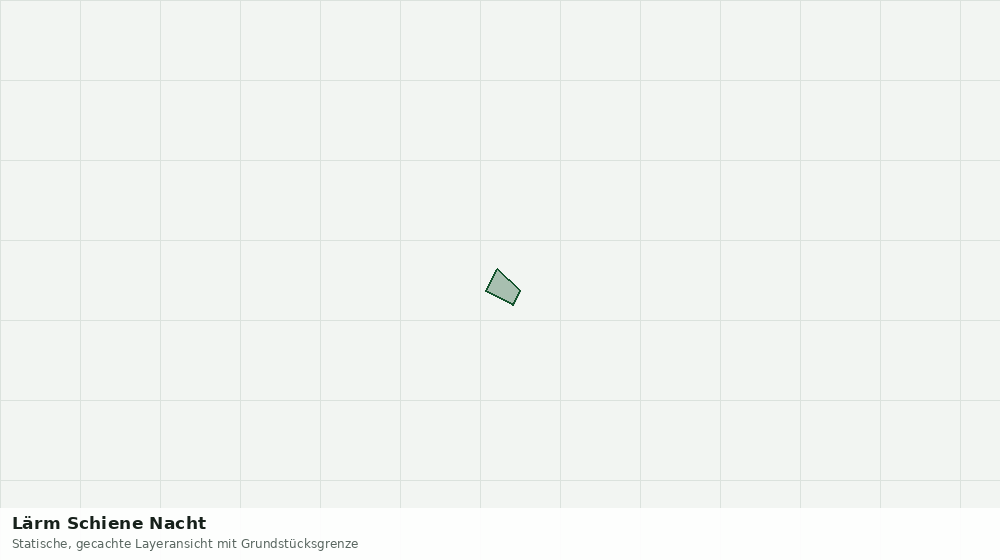 Statische Kartenansicht: Lärm Schiene Nacht