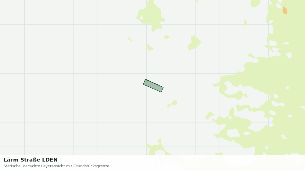 Statische Kartenansicht: Lärm Straße LDEN