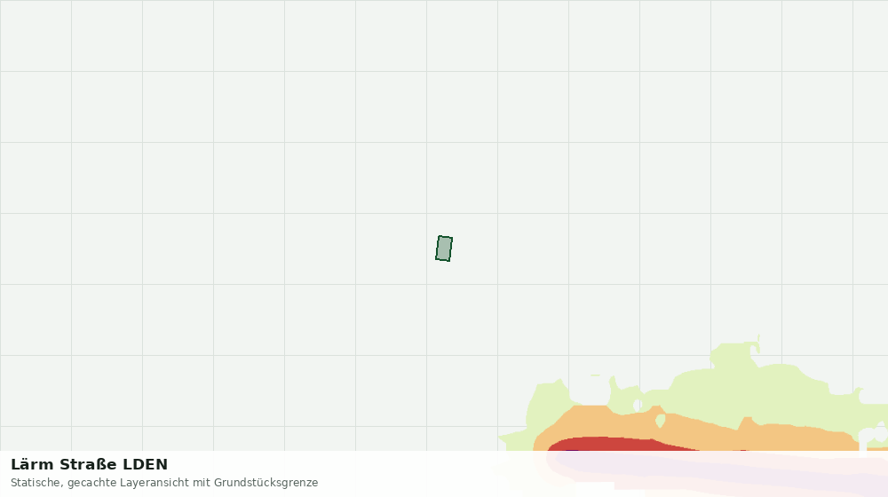 Statische Kartenansicht: Lärm Straße LDEN