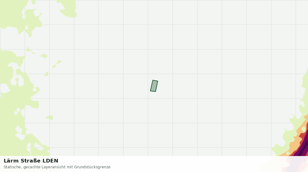 Statische Kartenansicht: Lärm Straße LDEN