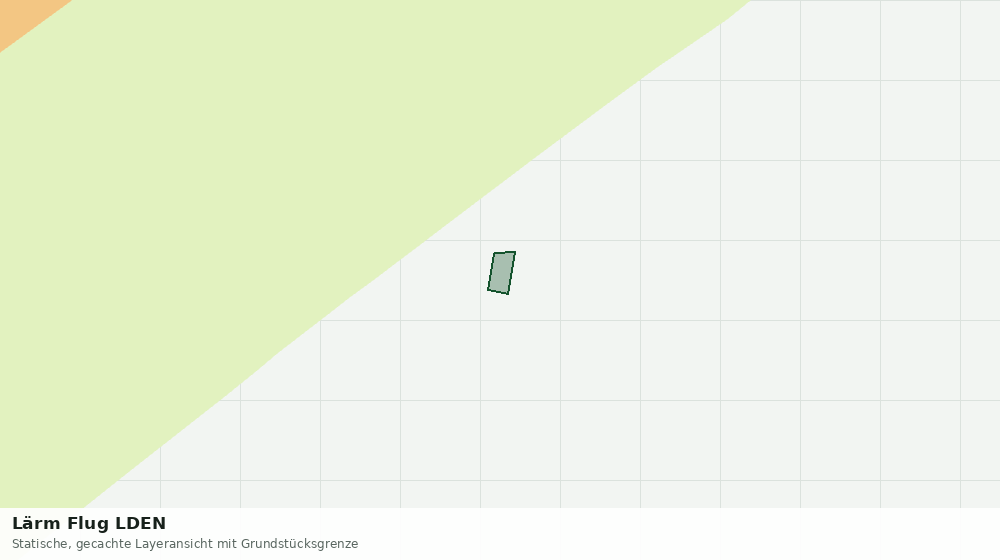Statische Kartenansicht: Lärm Flug LDEN