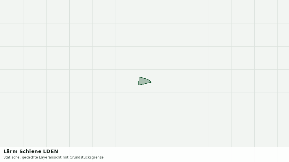 Statische Kartenansicht: Lärm Schiene LDEN