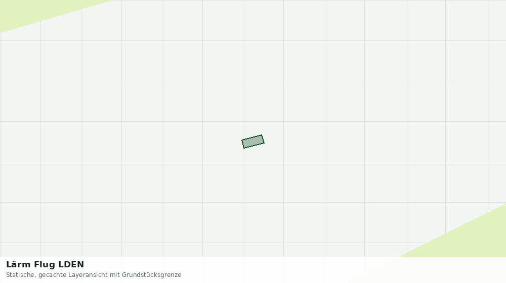 Statische Kartenansicht: Lärm Flug LDEN
