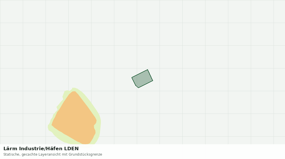 Statische Kartenansicht: Lärm Industrie/Häfen LDEN