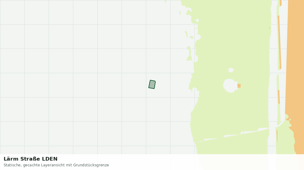 Statische Kartenansicht: Lärm Straße LDEN