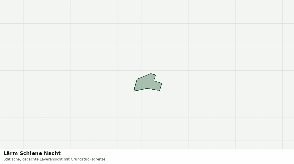 Statische Kartenansicht: Lärm Schiene Nacht