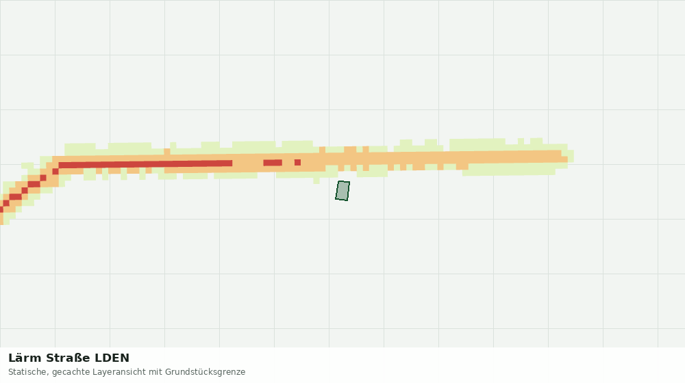 Statische Kartenansicht: Lärm Straße LDEN