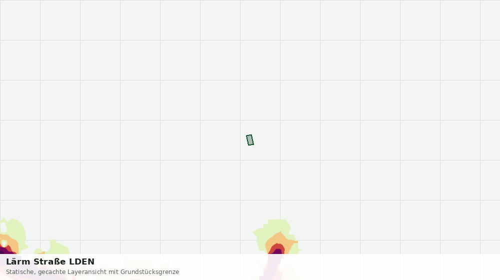 Statische Kartenansicht: Lärm Straße LDEN